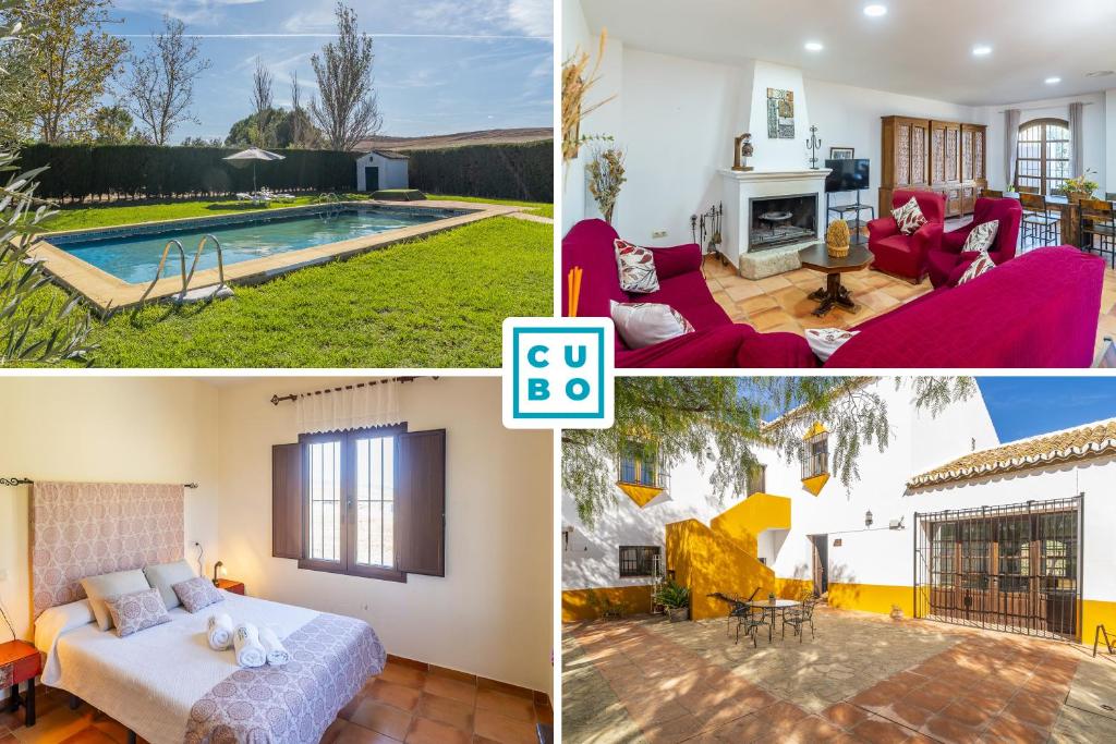 Πισίνα στο ή κοντά στο Cubo's Casa Rural La Camorra Cortijo el Puntal