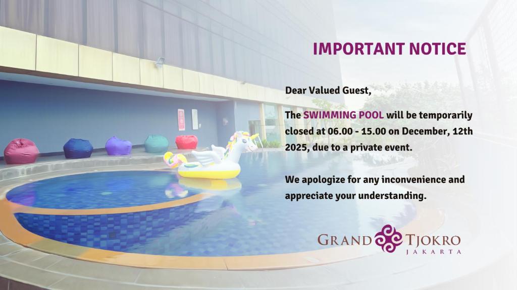 Bazén v ubytování Grand Tjokro Jakarta nebo v jeho okolí