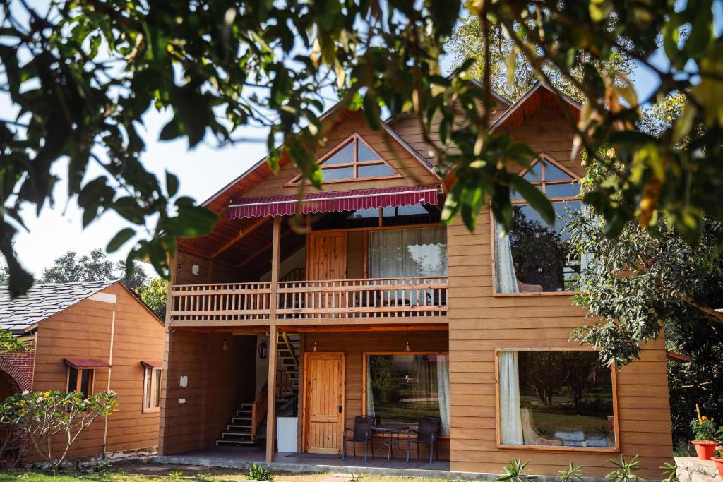 El edificio en el que está el resort