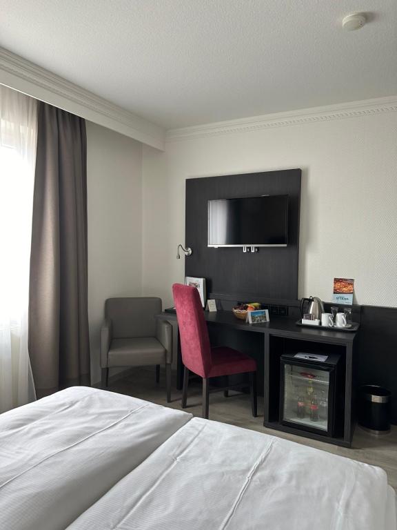 Μια τηλεόραση ή/και κέντρο ψυχαγωγίας στο Astralis Hotel Domizil