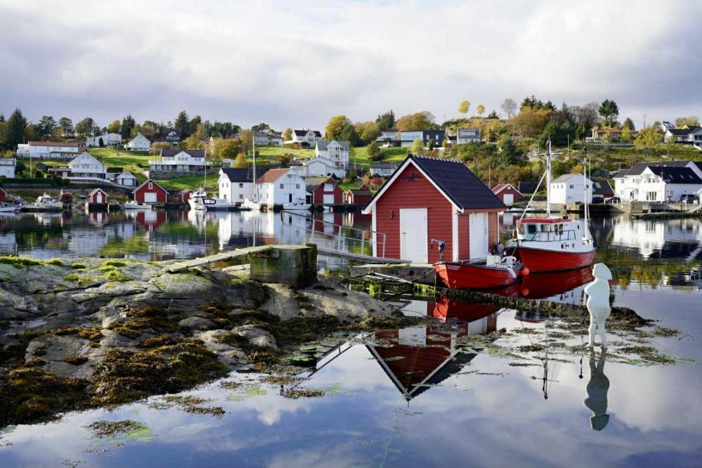 Naturlandskabet i nærheden af lejligheden