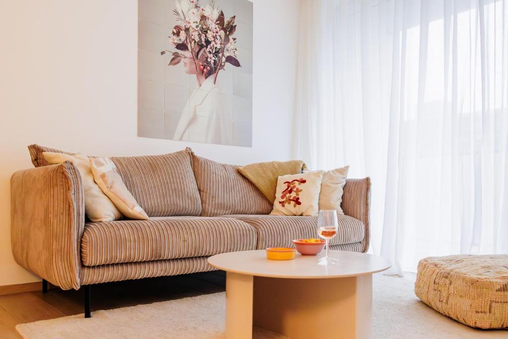 Posezení v ubytování Gezinsappartement in Middelkerke - Noort-C