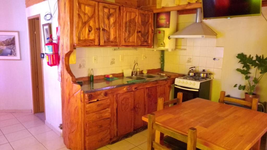 Køkken eller tekøkken på Departamento De Los Rios