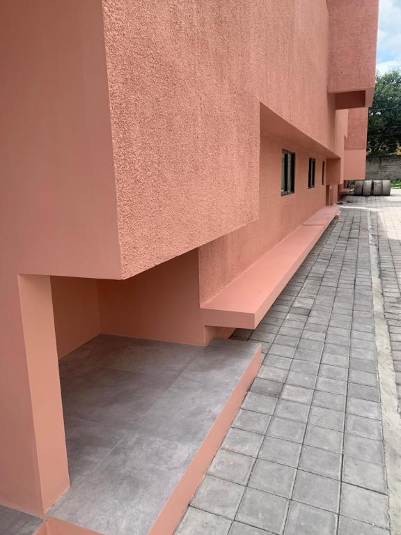 Budova, kde se hostel nachází