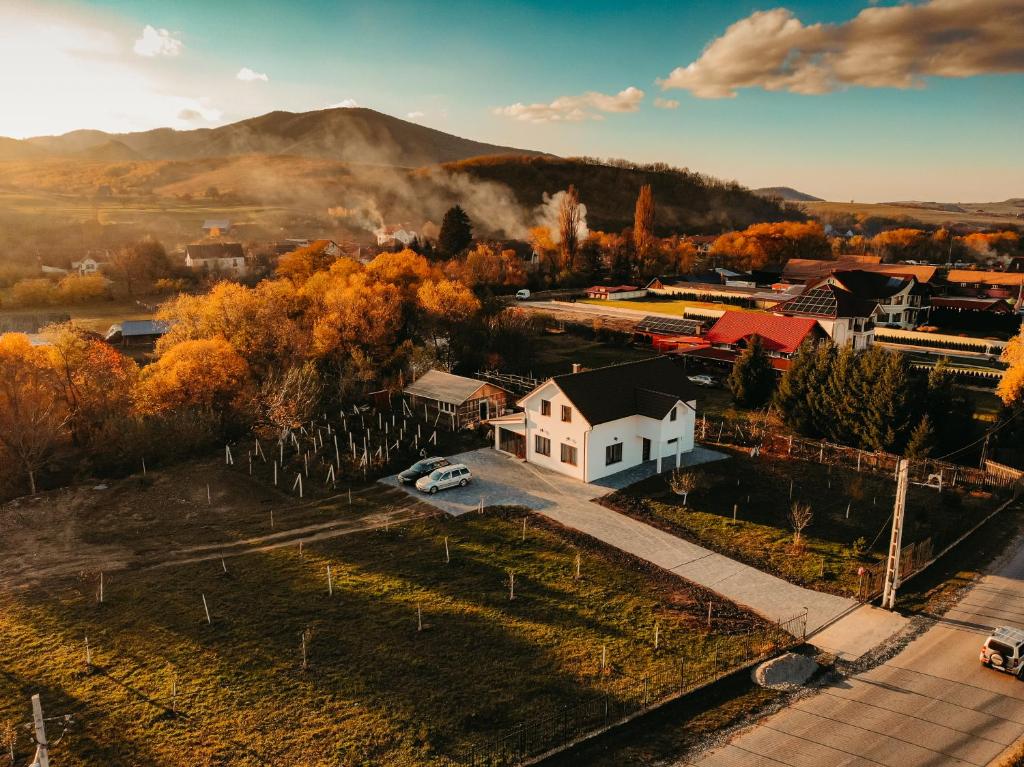 Naturlandskabet i nærheden af villaen