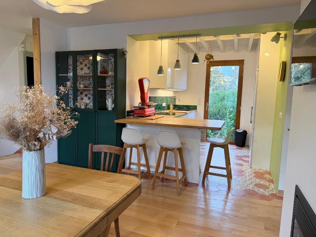 Køkken eller tekøkken på Casa Vacanze