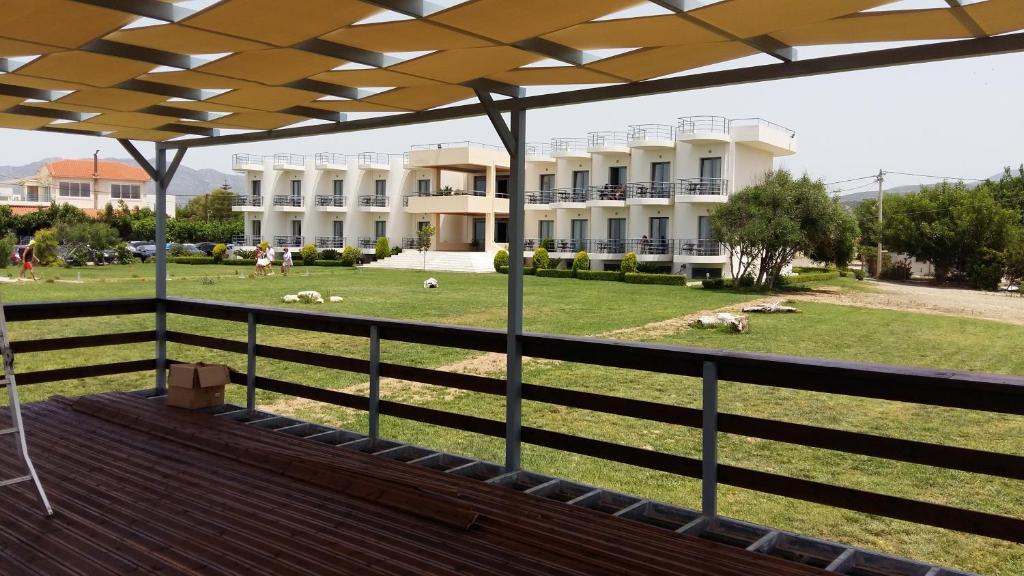 Zahrada ubytování Ostria Hotel Kakovatos Beach