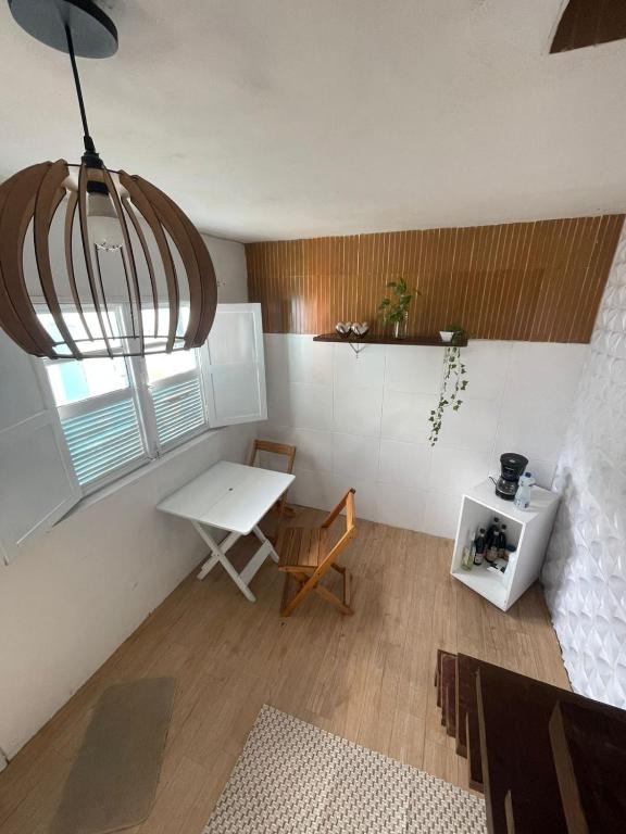 Kuchyň nebo kuchyňský kout v ubytování Beira Mar Suite Búzios A 400 m del mar