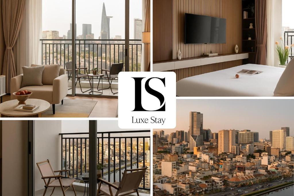 LuxeStay Saigon – Luxury City-View Apartments with Pool, Central HCMC