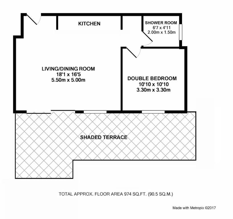 Půdorys ubytování Muses Beach Villas - Thalia