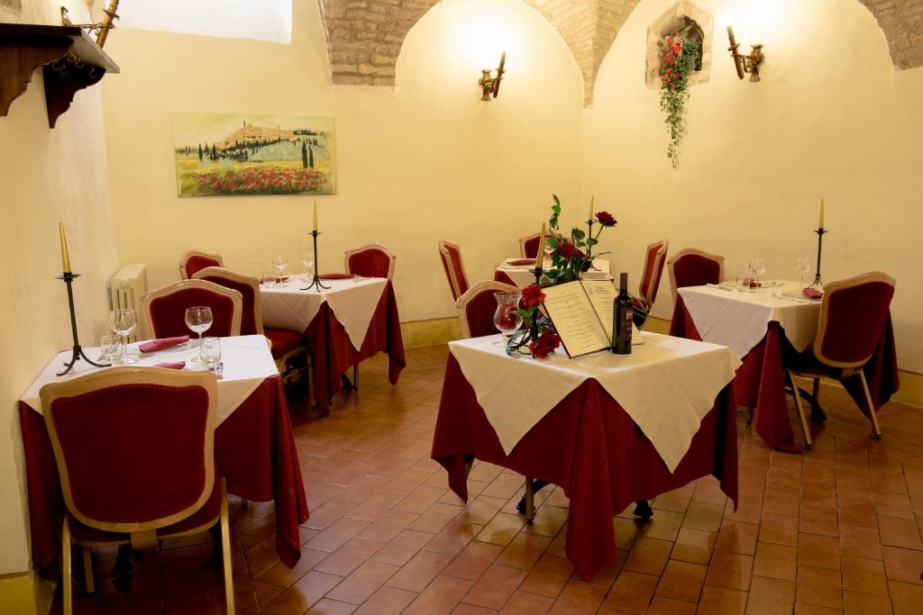 Restaurace v ubytování Antica Dimora alla Rocca