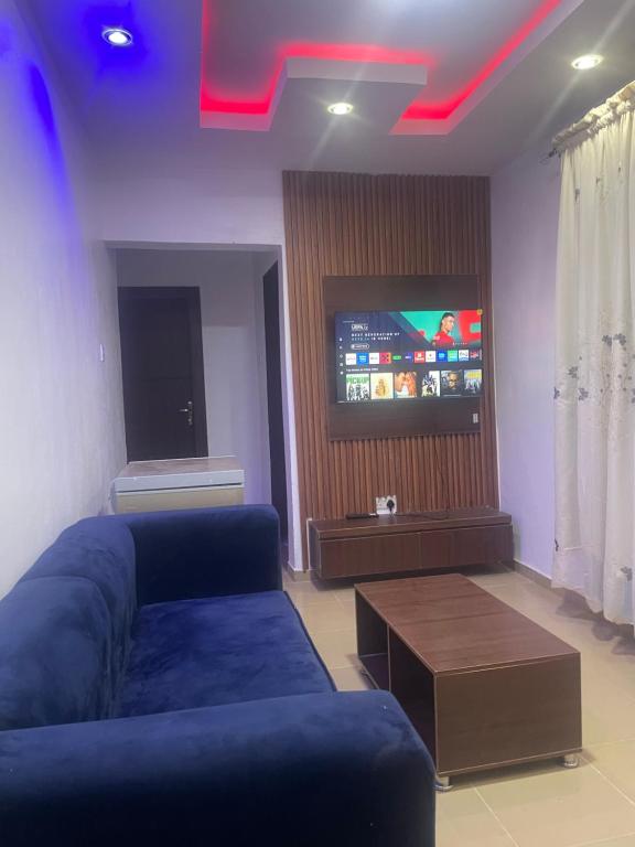 TV a/nebo společenská místnost v ubytování Unity experience