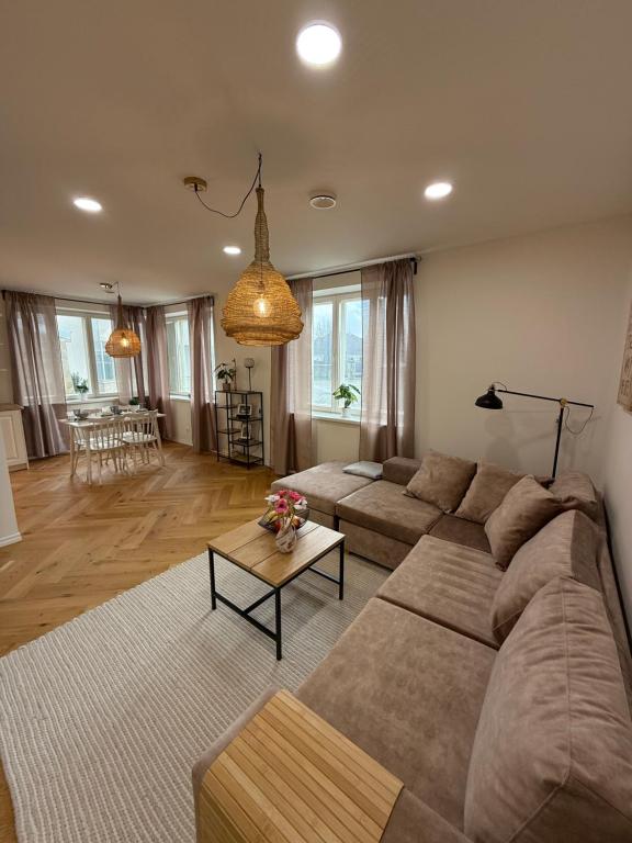 Et opholdsområde på Cozy Stay Apartment