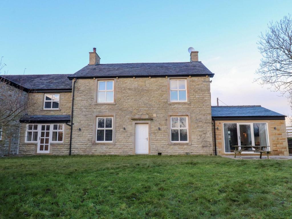 Bygningen som feriehuset ligger i