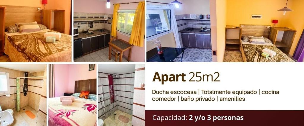 Η κουζίνα ή μικρή κουζίνα στο Complejo Kalinka