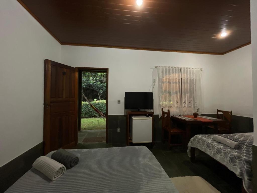 Μια τηλεόραση ή/και κέντρο ψυχαγωγίας στο Espaço Riacho