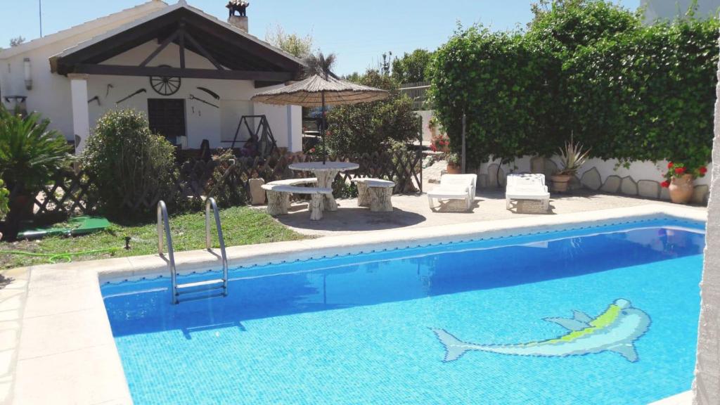 Swimmingpoolen hos eller tæt på Casa 318 by Villamya