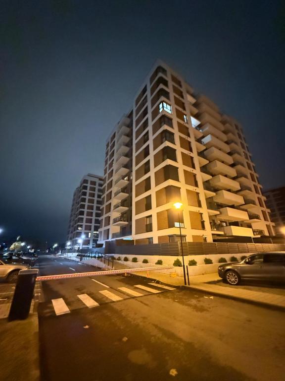 Bygningen som lejligheden ligger i