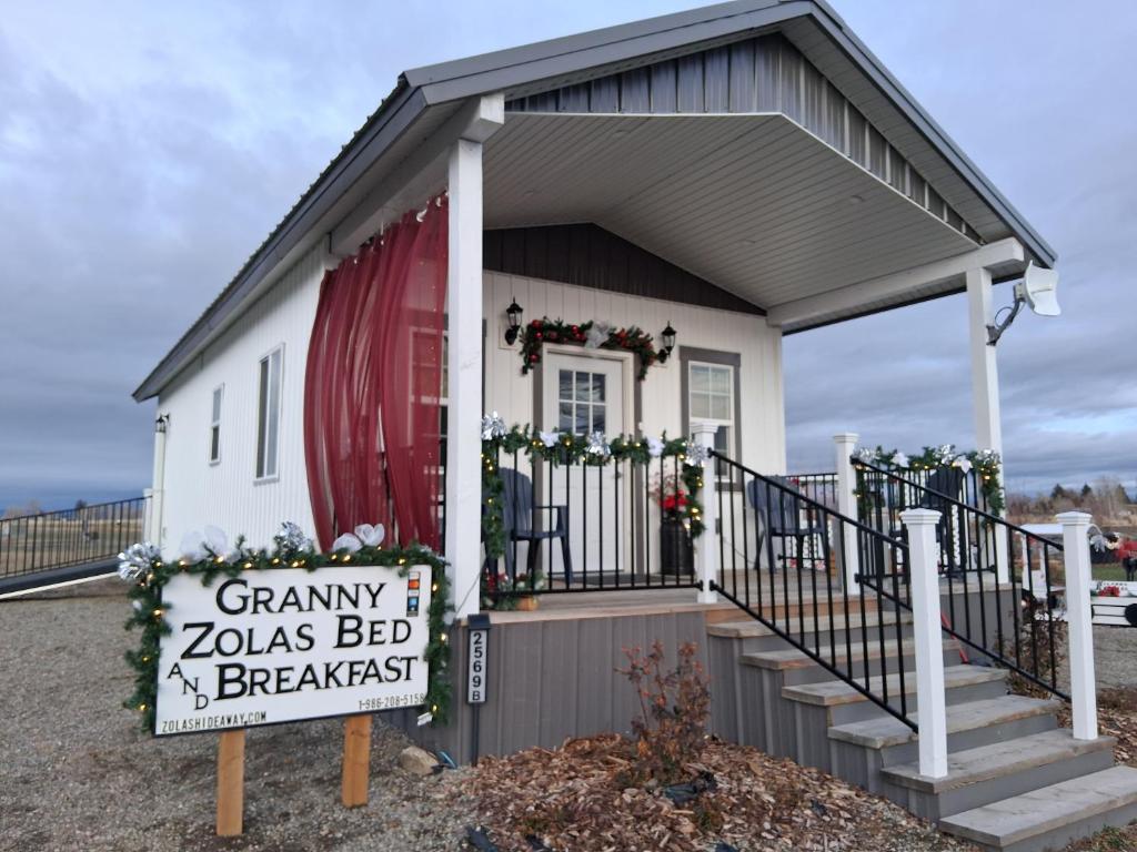 El edificio en el que está the country house