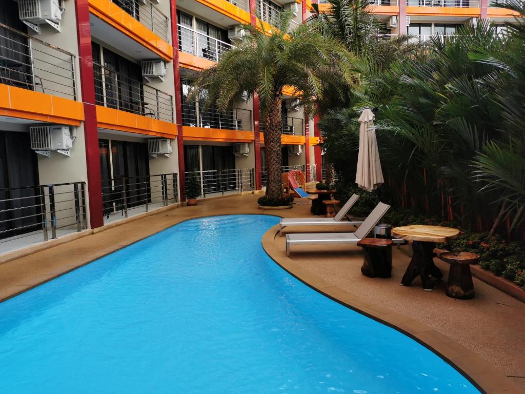 Swimmingpoolen hos eller tæt på Apartments MBC 1308