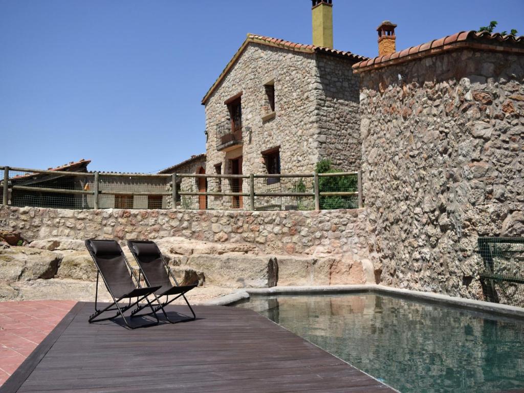 Hồ bơi trong/gần Farmhouse near Barcelona with Pool