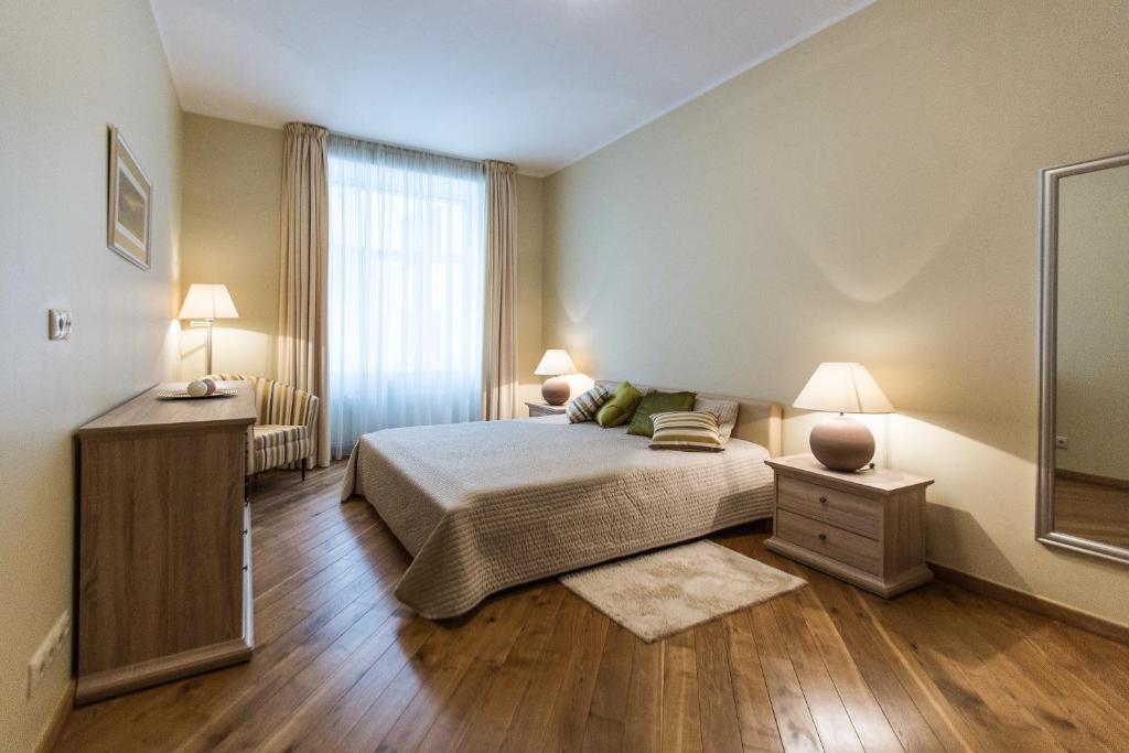 Riga Lux Apartments - Ernesta, Free parking - Apartamento De Dos Habitaciones Con Balcón