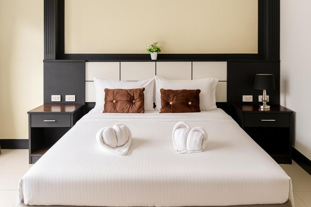 Ένα ή περισσότερα κρεβάτια σε δωμάτιο στο The Star House