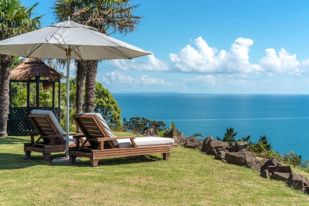 Naturlandskabet i nærheden af feriehuset