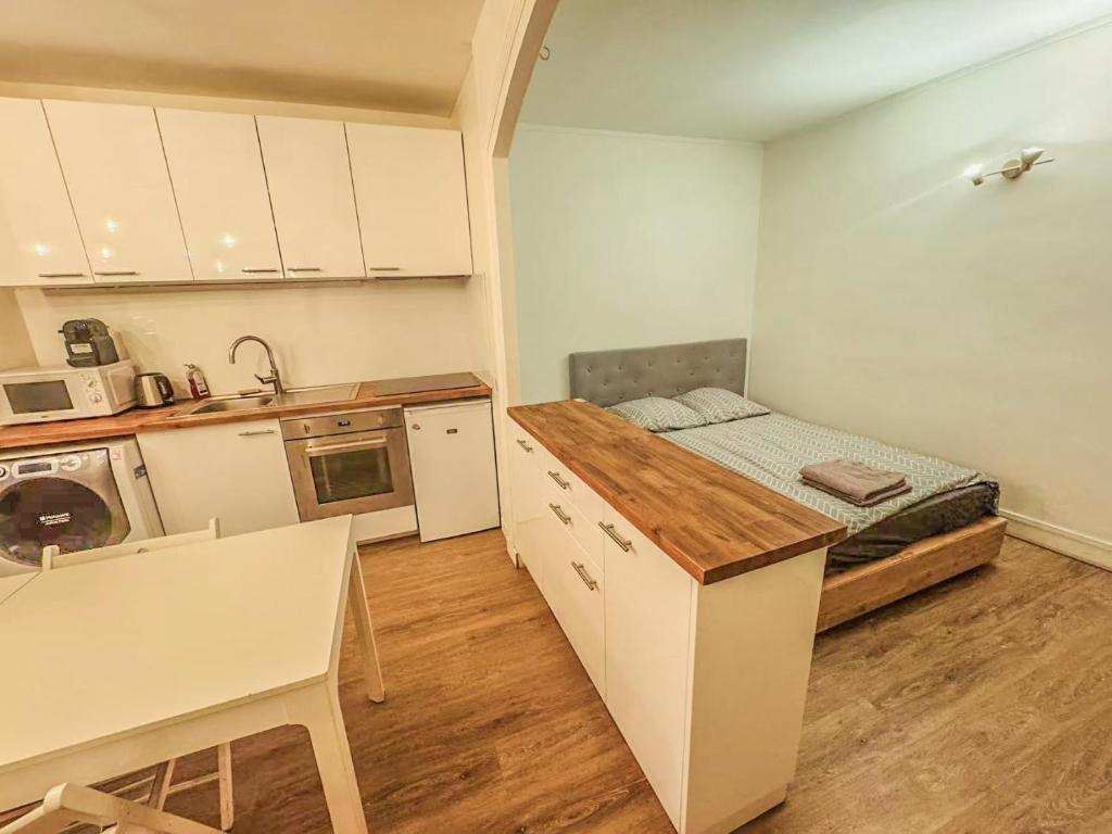 Una cocina o kitchenette en 7 Sunny Hideaway Studio Place des Vosges