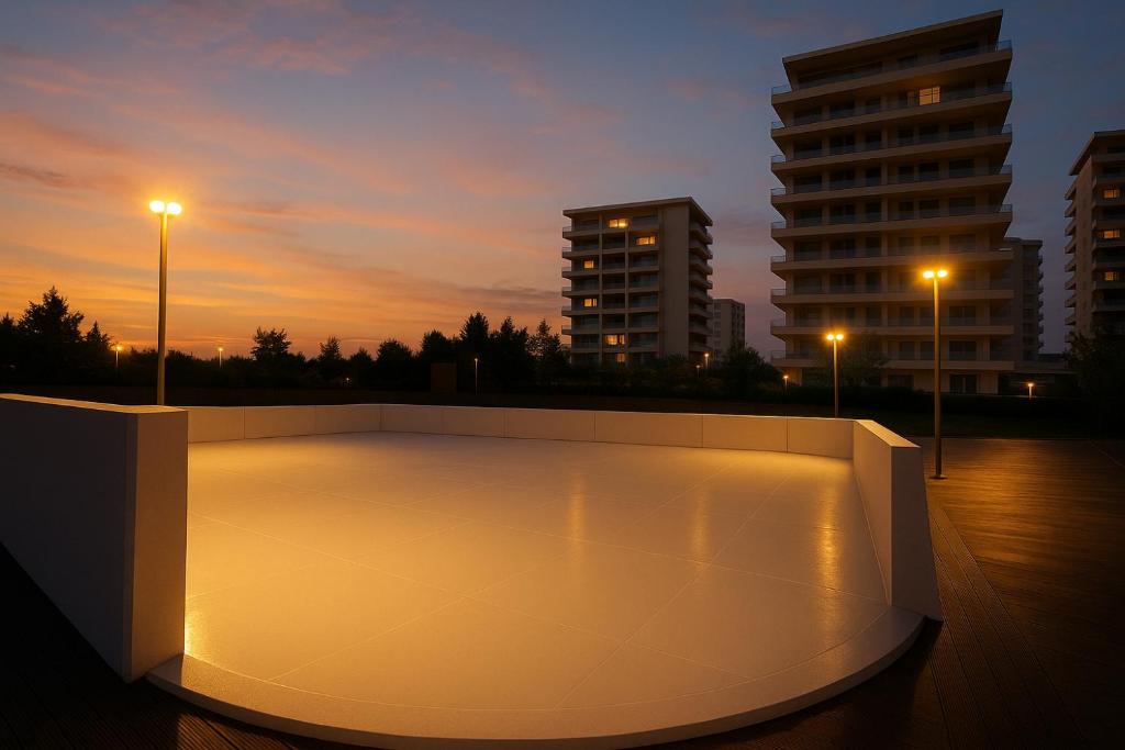 Bazén v ubytování The Heaven Resort nebo v jeho okolí