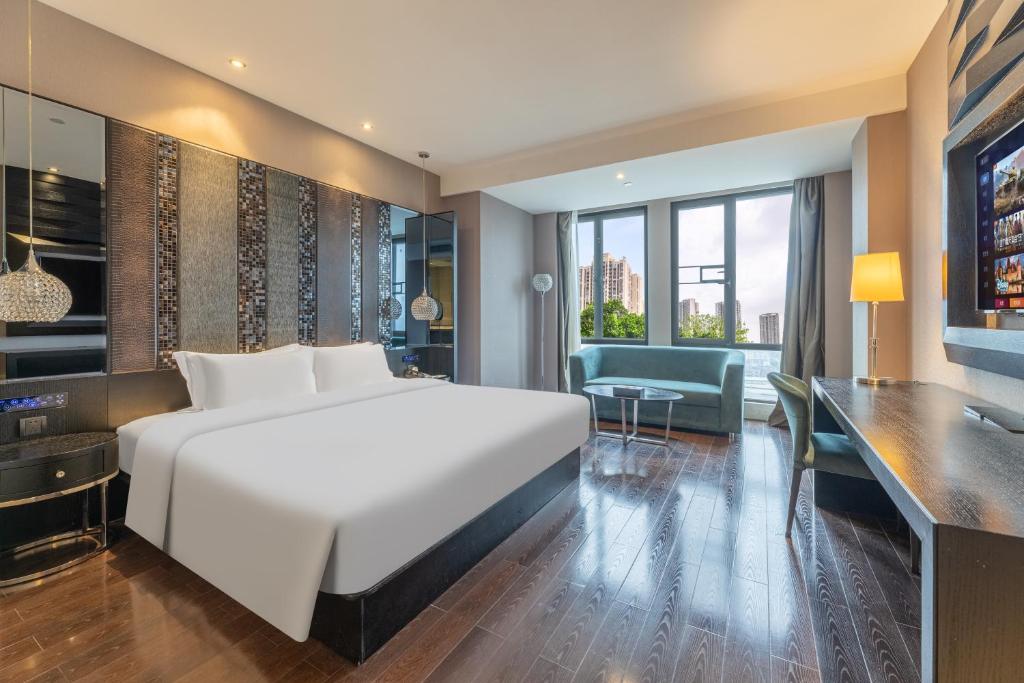 花都にあるGuangzhou Baiyun Airport Orange Crystal Hotelのギャラリーの写真