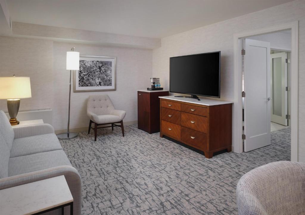 Hilton Washington DC/Rockville Hotel & Executive Meeting Center - 小型大号床套房
