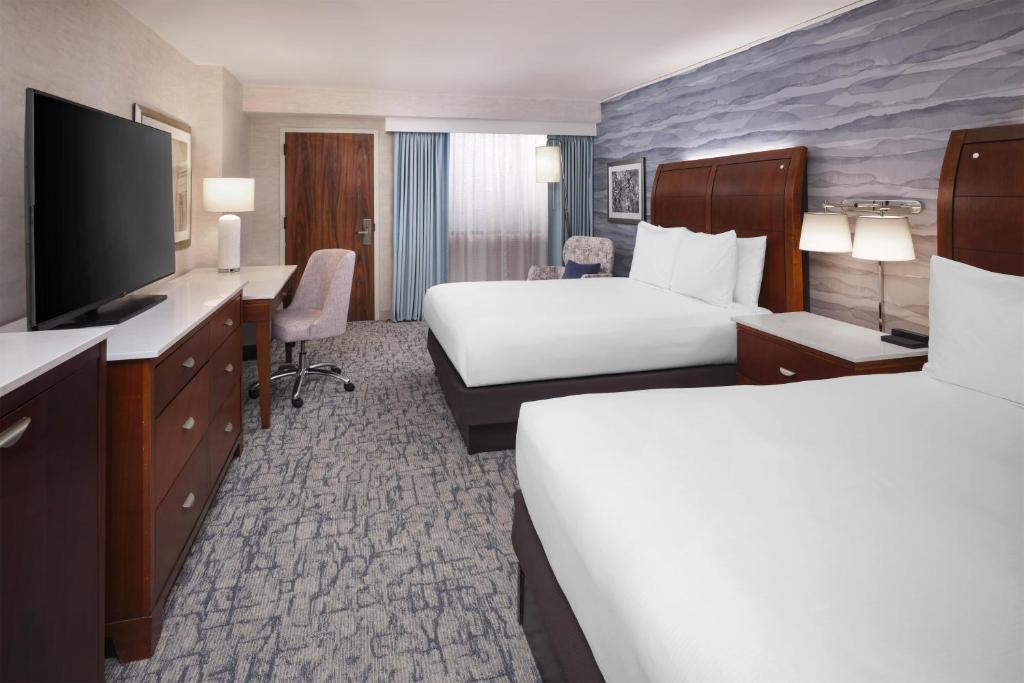 Hilton Washington DC/Rockville Hotel & Executive Meeting Center - 大号床间 - 带两张大号床
