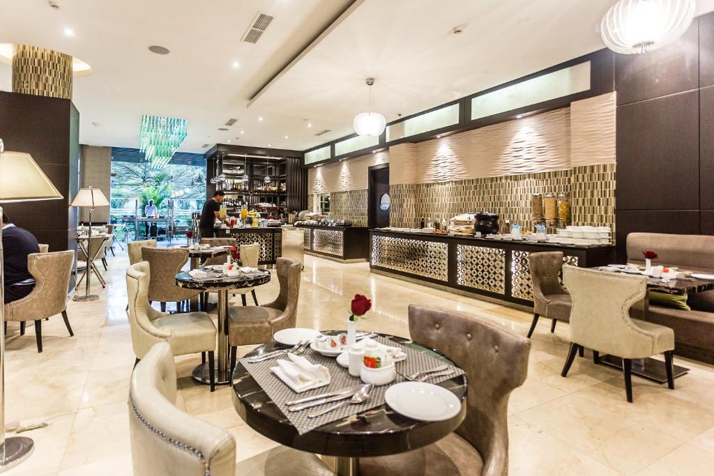 Χώρος καθιστικού στο Royal Canaan Nairobi Hotel