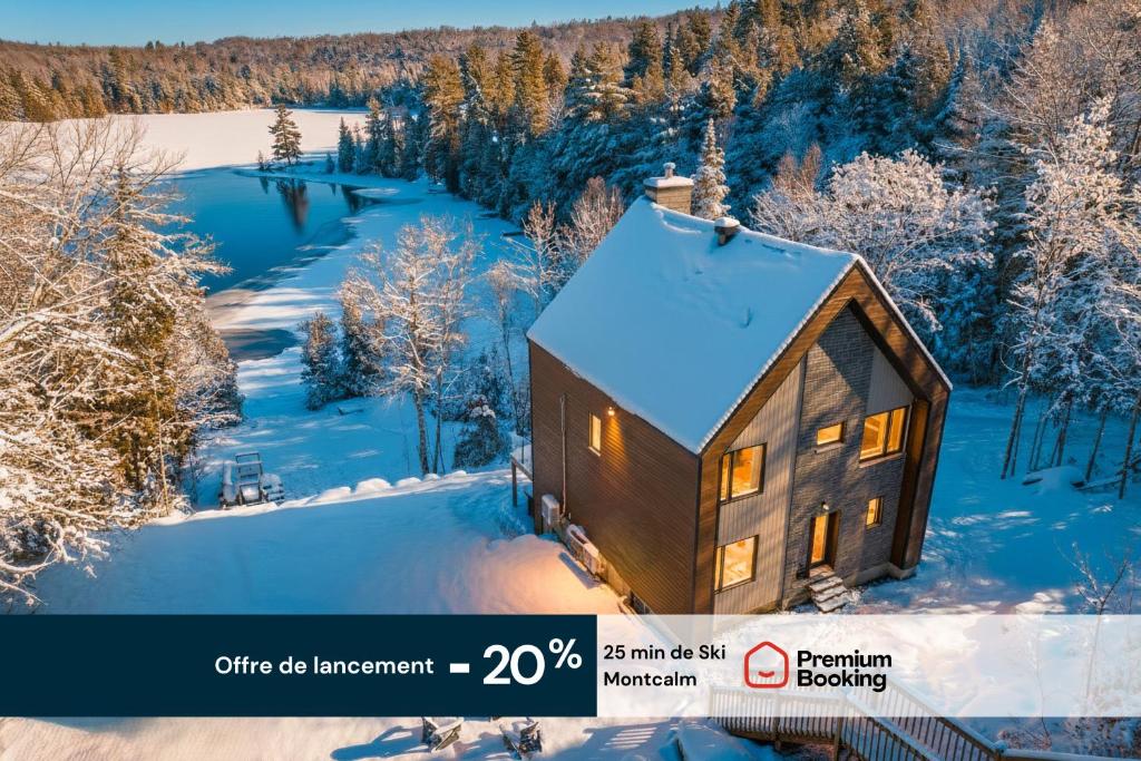 Chalet Rivage SPA & Games Ski Montcalm trong mùa đông