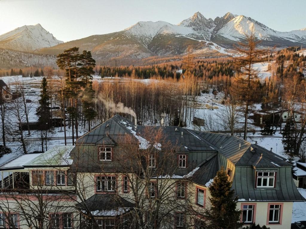 Naturlandskabet i nærheden af lejligheden