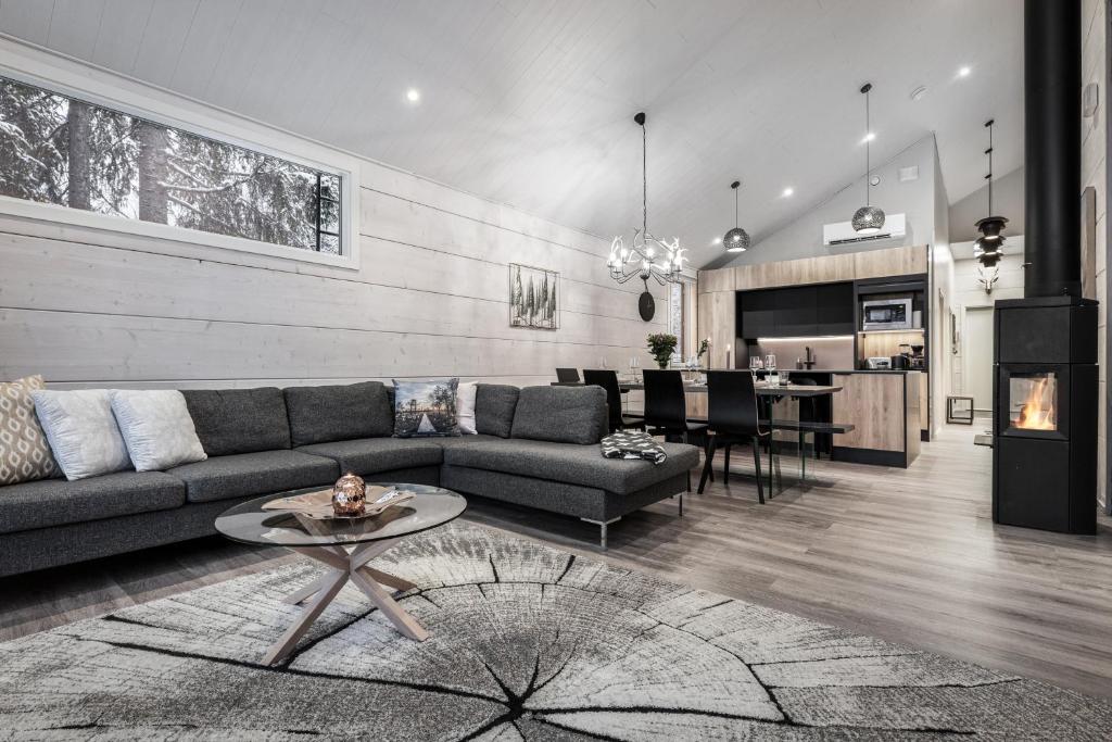 Χώρος καθιστικού στο Villa Lucky Live by Hilla Villas