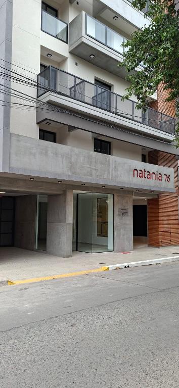 a building with a sign that reads natariares at DEPARTAMENTO a ESTRENAR - TUCUMAN in San Miguel de Tucumán