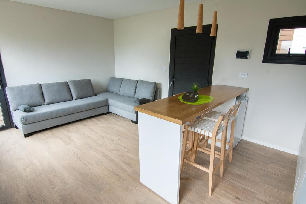 Khu vực ghế ngồi tại Panorama Aparts Chalten