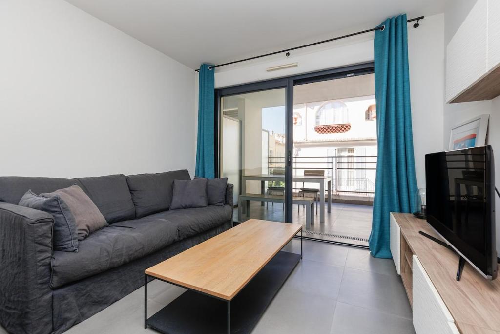 L'AZUERA Cannes center 2P Design 4 Pers Secure Parking 5 mins Croisette
