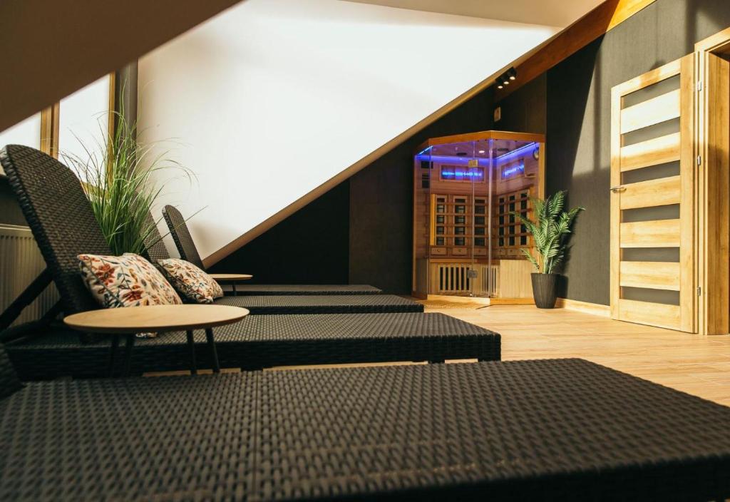 Χώρος καθιστικού στο Apartamenty Good Time- Mariental Residence - Centrum