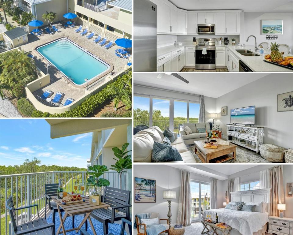 Πισίνα στο ή κοντά στο Renovated Spacious Townhome w Pool & Gym in Little Harbor Resort & Marina