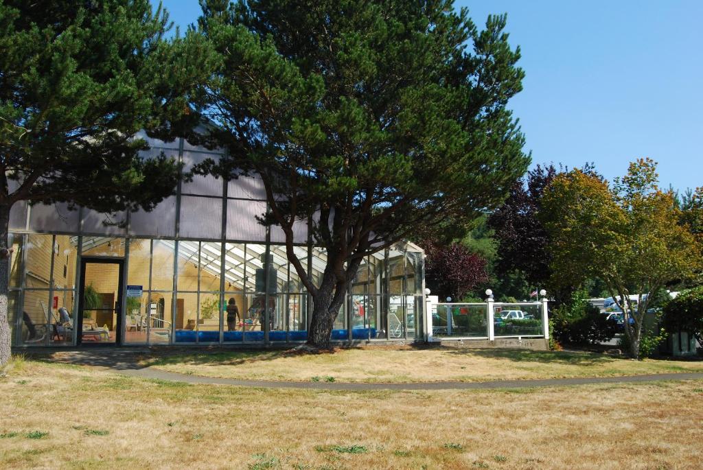 Zahrada ubytování Seaside Camping Resort Studio Cabin 4