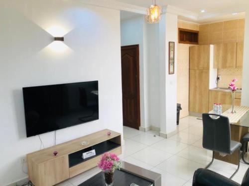 Μια τηλεόραση ή/και κέντρο ψυχαγωγίας στο Fuse appart