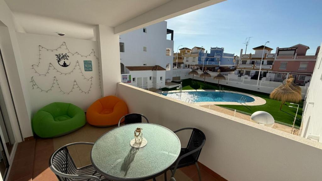 Swimmingpoolen hos eller tæt på Mi Refugio