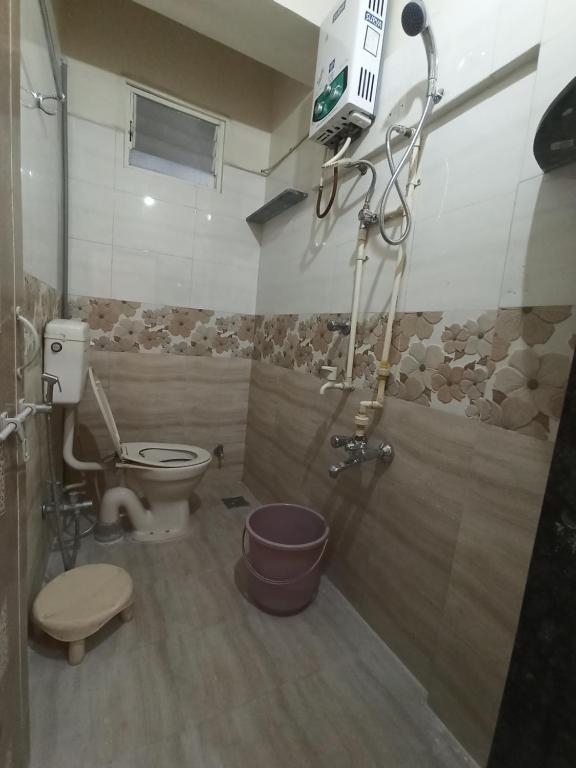 Koupelna v ubytování Malwade Motel