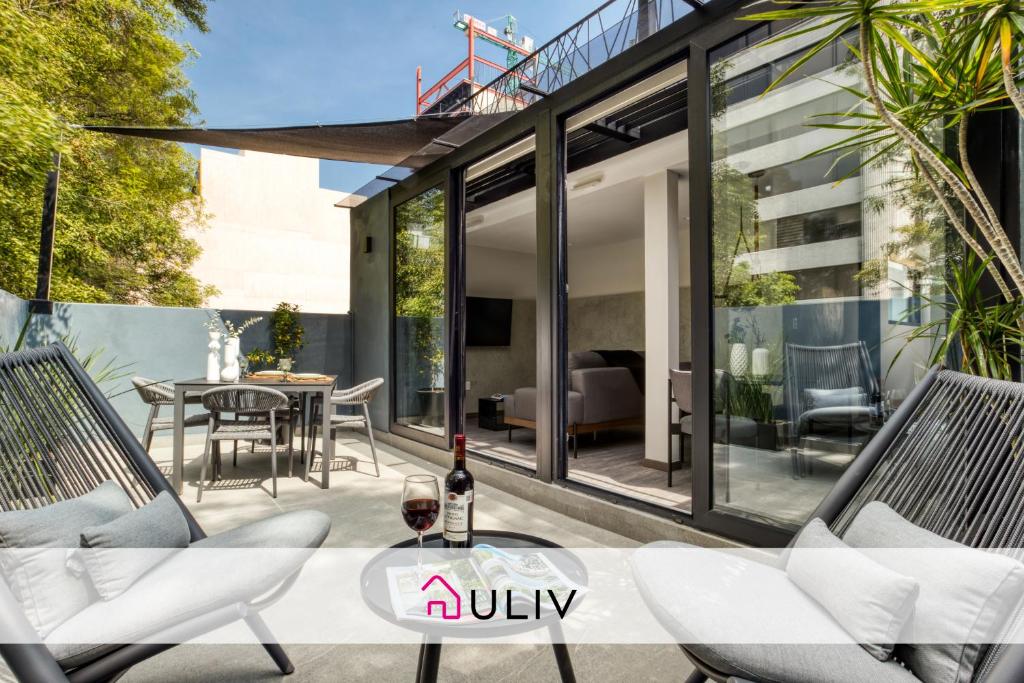 Et opholdsområde på ULIV Park Polanco