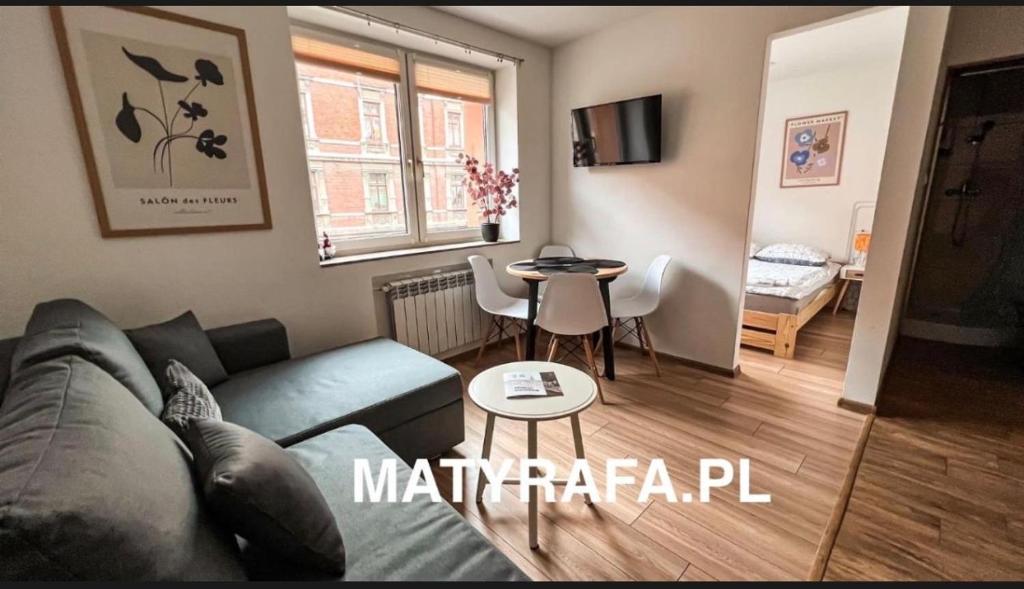 Posezení v ubytování ApartmentsByMatyrafa-XIV
