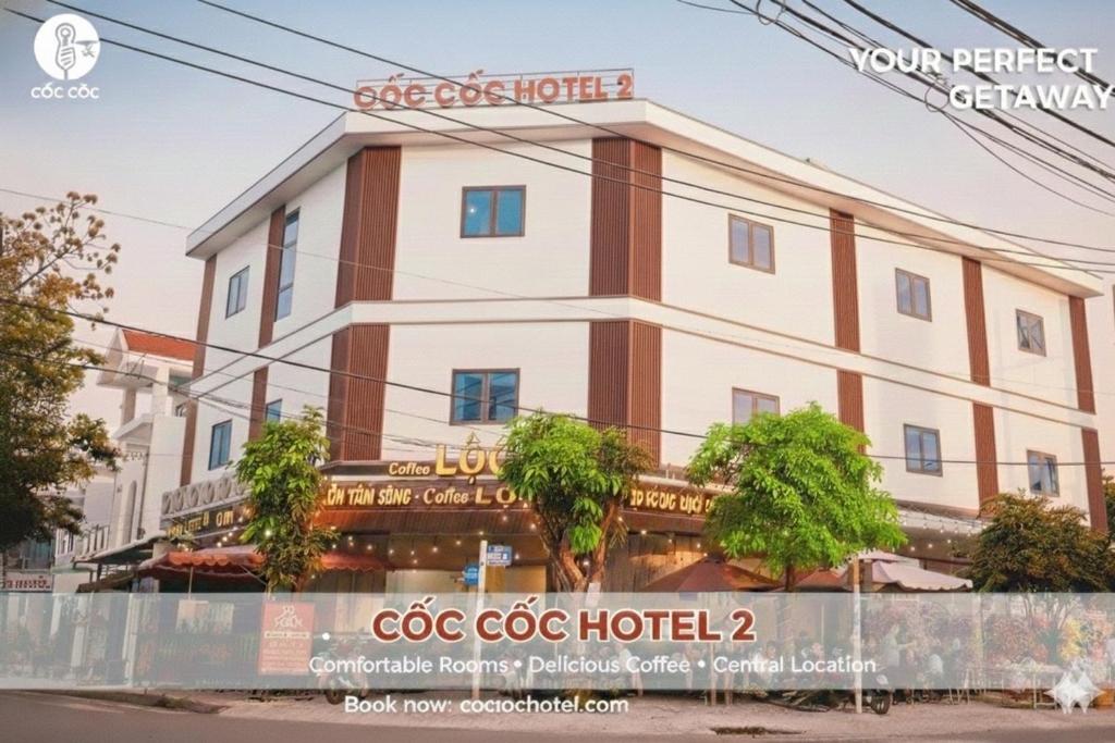 Сертификат, награда, вывеска или другой документ, выставленный в Hotel Cốc Cốc 2