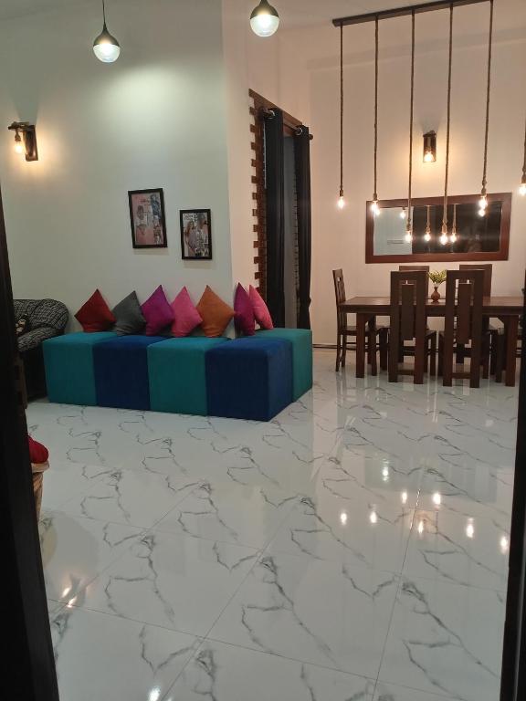 Et opholdsområde på Villa nelumalee